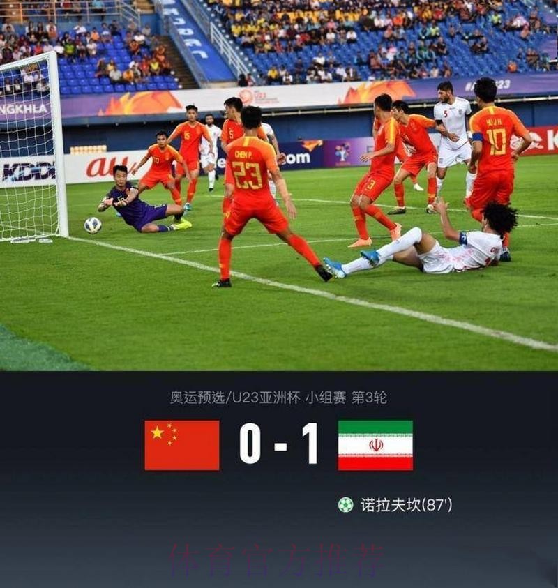 中国国奥队2：3负于伊朗国奥队 无缘里约奥运会